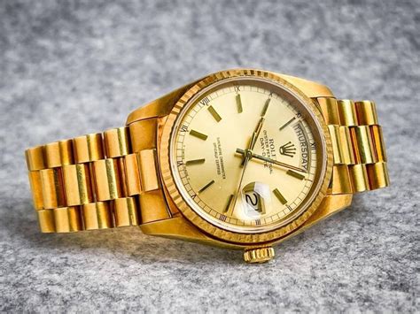 rolex 1803 oro bianco|rolex 1803 day date 36.